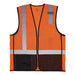 VEST,8210ZBK ORANGE L/XL