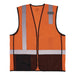 VEST,8210ZBK ORANGE 4XL/5