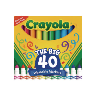 MARKER,WASHABLE,40/ST,AST