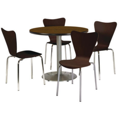 TABLE,WL, 4 CHAIRS,ESP