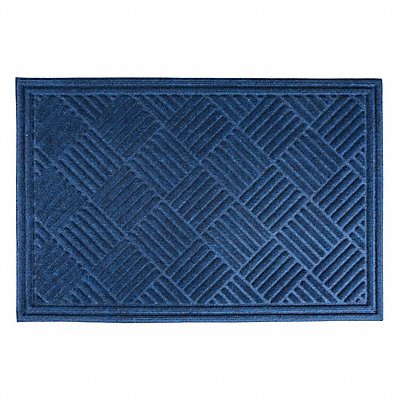 J1714 Carpeted Entrance Mat Marine Blue 2x3ft