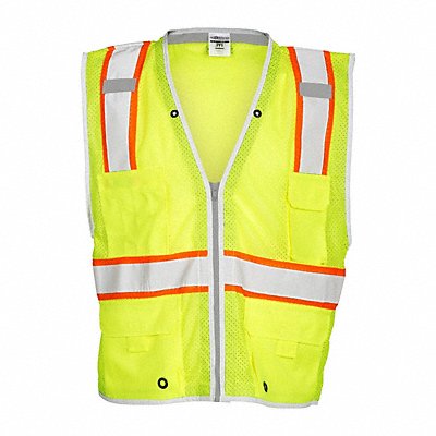 Mesh Safety Vest HD Lime Class 2 M