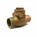 Swing Check Valve Bronze 1/2 Sweat