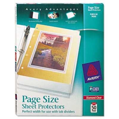 PROTECTOR,SHT,3-HOLE,CLR