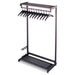 RACK,COAT,24"SNGLSIDE,BK