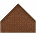 E5381 Carpeted Entrance Mat Brown 4ft. x 6ft.