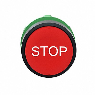 Non-Illum Push Button Operator Green