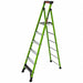 Stepladder 8ft H 1 W Platform 375 lb Cap