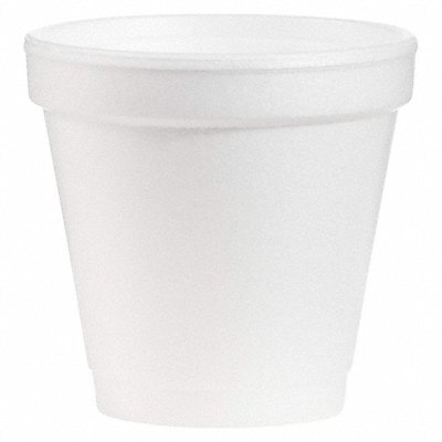 Disposable Hot Cup 4oz White Foam PK1000