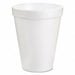 Disp Hot/Cold Cup 8 oz White Foam PK1000