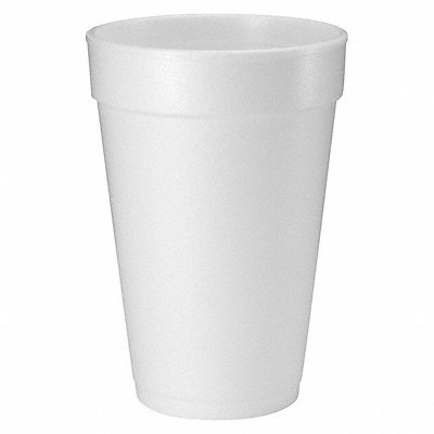 Disp Hot/Cold Cup 16 oz White PK1000