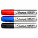 Permanent Marker Chisel Blck Bl Red PK4