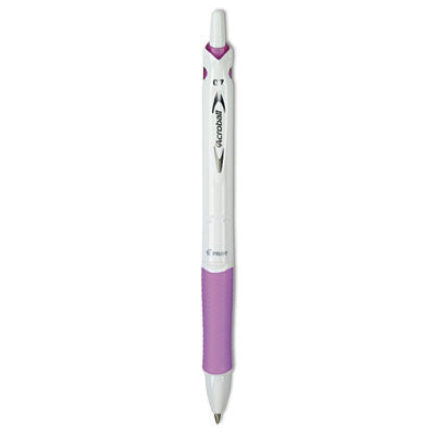 PEN,ACROBALL,W/PURPLE,WH