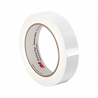 Elec Tape 216 ft Lx1/4 W 2.5 mil White