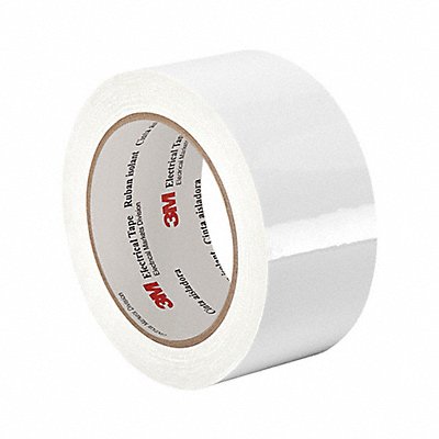 Elec Tape 216 ft Lx2 in W 2.5 mil White