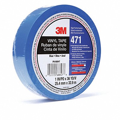 D7623 Floor Tape Blue 1 inx108 ft Roll