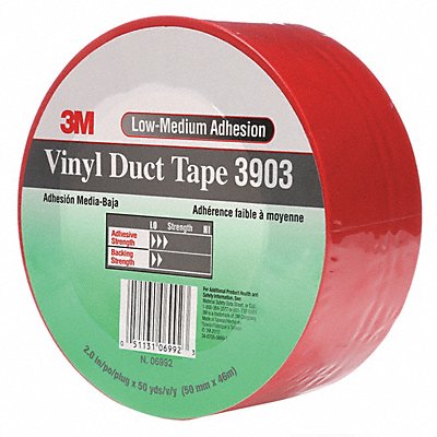 Duct Tape Red 2 in x 50 yd 6.5 mil