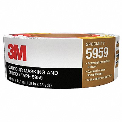 Masking Tape 1 7/8 W 45 yd L Red