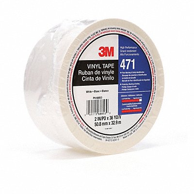 Floor Tape White 2 inx108 ft Roll