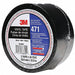 Floor Tape Black 2 inx108 ft Roll