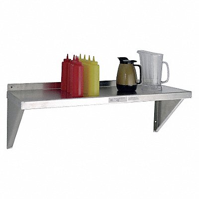 Wall Shelf 13inx12inx48in ShlfCap 225lb