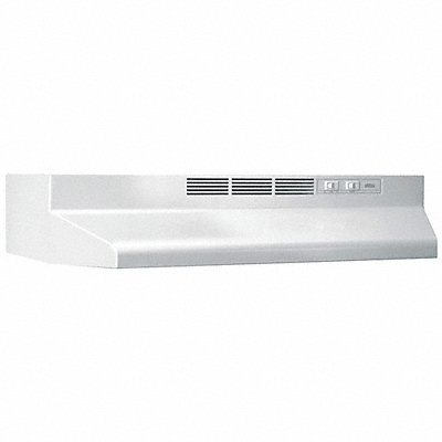 Economy Lighted Range Hood Steel 120 V