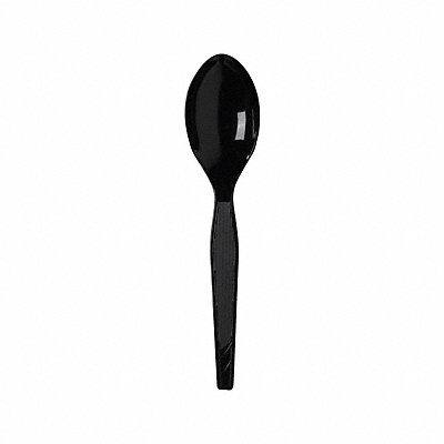 Disposable Spoon Black Dixie Med PK1000