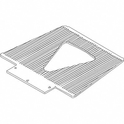 Nose Plate 16-1/2 W 13 D 350 lb.