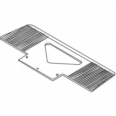 Nose Plate 23-1/4 W 7 D 350 lb.