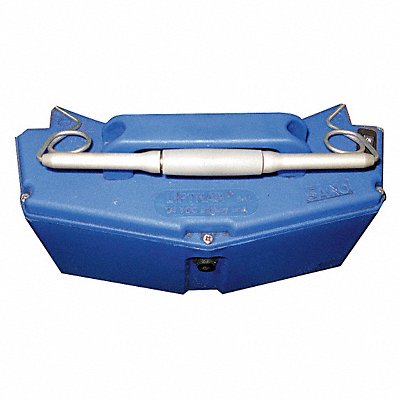 Battery Retainer Steel Blue