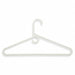 Heavyweight Hanger White Plastic PK3