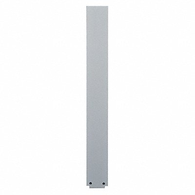 Partition Column Silver Gray 7 in W