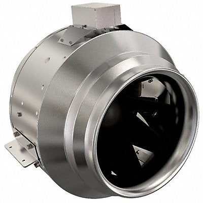 Steel 18 D 17.3 H 17.9 W Inline Duct Fan