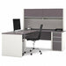 L-Shape Workstation 65 9/10x71 1/10 in