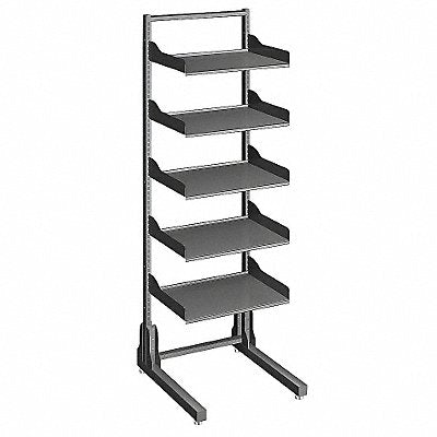 Open Frame Shelf Rack 5 Shelf