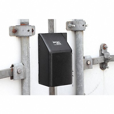 Padlock Guard 4 in Hardened Steel Black