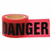 Barricade Tape Red/Black 200 ft x 3 In