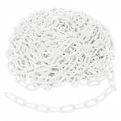 Plastic Chain 2 In x 100 ft White