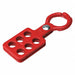 Lockout Hasp Standard 6 Lock Red