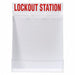 Lockout Station Unfilled 19-1/2 In W