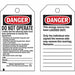 Danger Tag 5-1/2 x 3 In Hd Polyest PK25