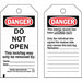 Danger Tag 5-3/4 x 3 In Cardstock PK25