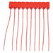 Pull-Tight Seals Red Unfinished PK100