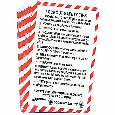 Lockout Training Materials English PK10