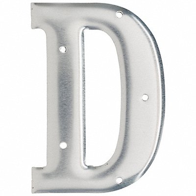 Letter Aluminum Roman 3 in H D PK10