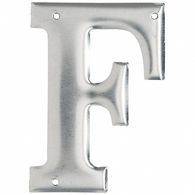 Letter Aluminum Roman 3 in H F PK10