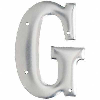 Letter Aluminum Roman 3 in H G PK10