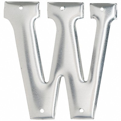 Letter Aluminum Roman 3 in H W PK10