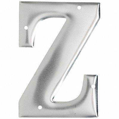 Letter Aluminum Roman 3 in H Z PK10