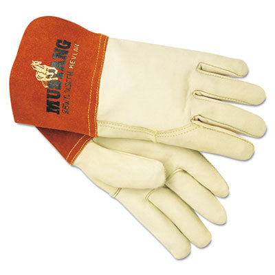 GLOVES,M GRAIN LEA GUNTLT